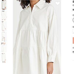 En Saison Cotton Poplin Mini Dress